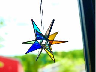 スターは光にあたると綺麗ですよ♪