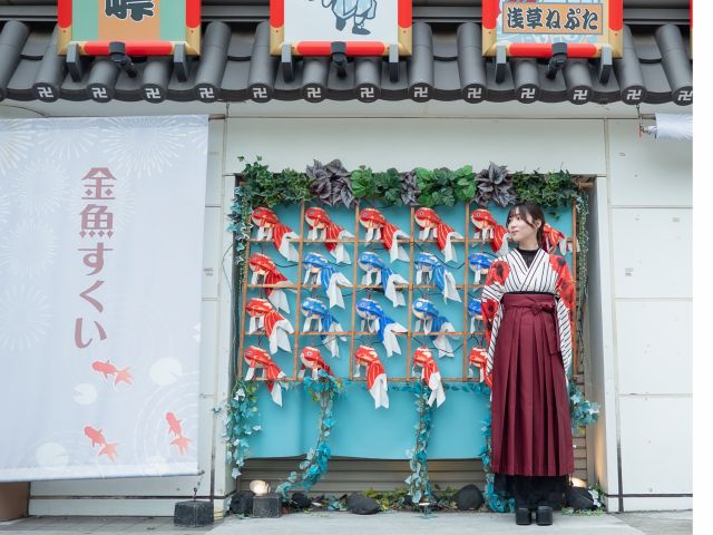 一度はやってみたい!浅草×着物での撮影体験。