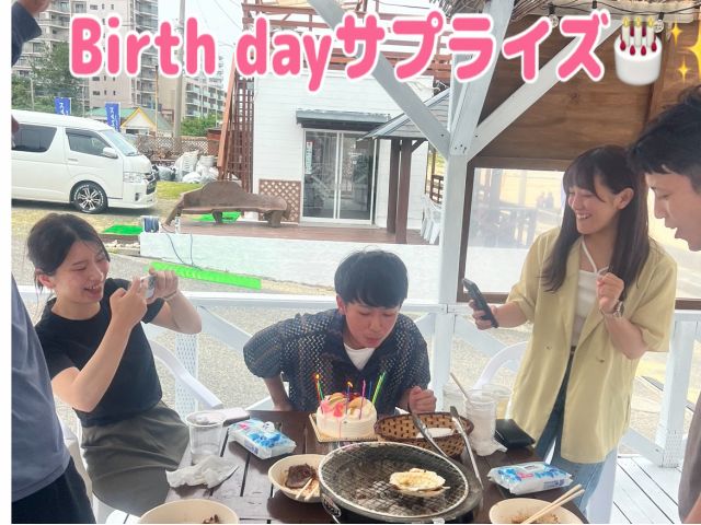 BGM付き!サプライズバースデイも出来ます♪