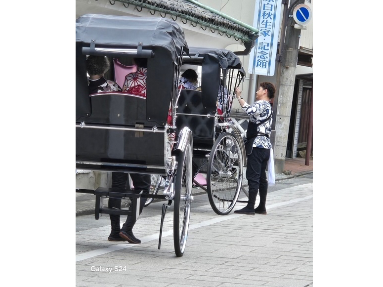 柳川・人力車】☆ショートコース・約10～15分☆ 柳川の観光を