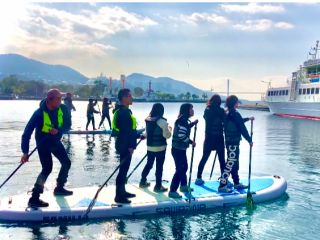 大人6名まで一緒に乗れるBIG SUPでみんなで楽しめる☆