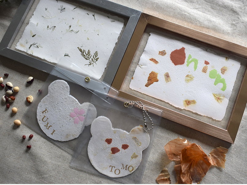 【北海道】十勝野菜のアップサイクル紙すき体験。ペーパーアートを楽しもう!