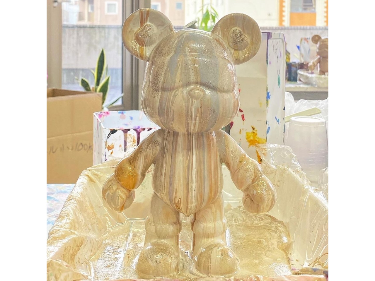 じゃらんのお得な10日間】まんぷく体験！フルイドアートで世界に1つ