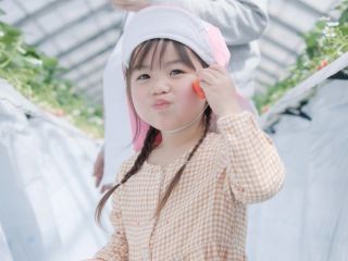 お子様も嬉しいいちご狩り♪