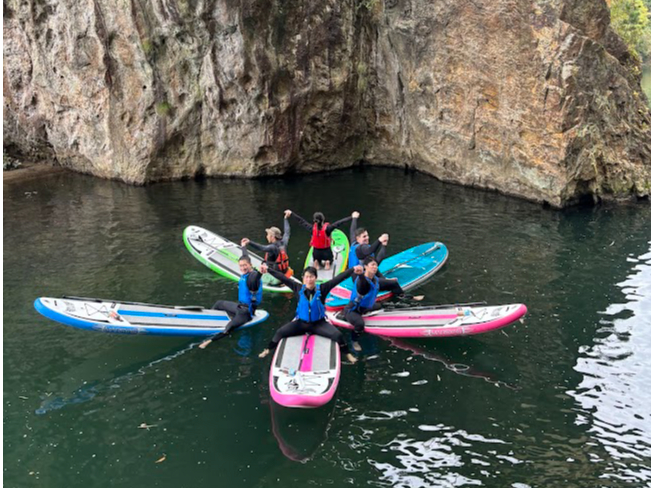 みんなでワイワイ楽しくSUP体験♪