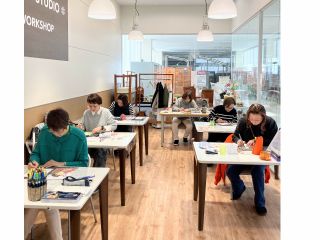 カインズホーム名古屋堀田店での幸座の様子