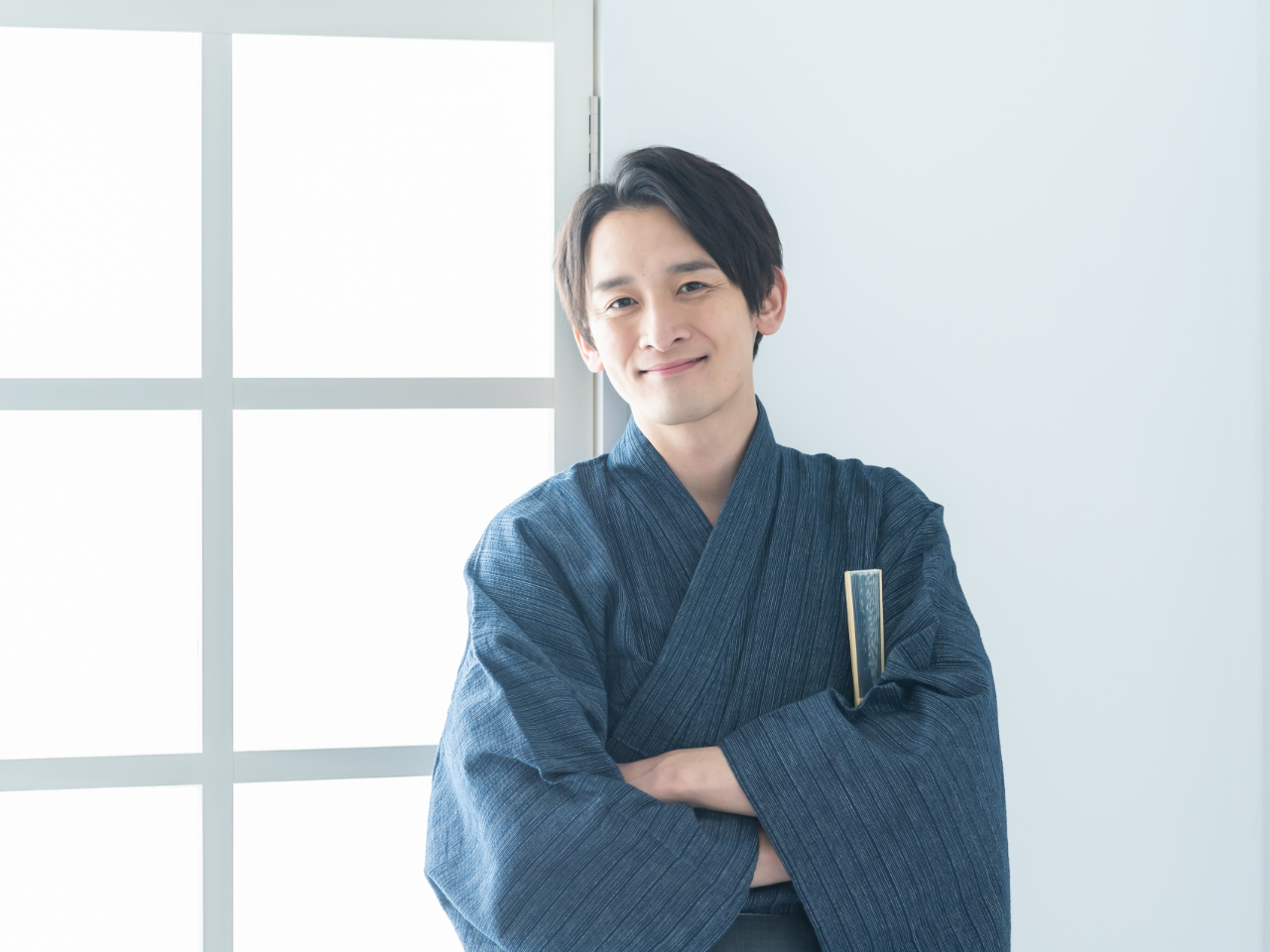 男性着物 一式 散策用レンタルプラン【対鳳庵・源氏物語ミュージアム20%OFFチ...