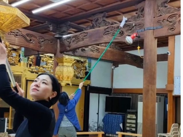 お掃除の様子