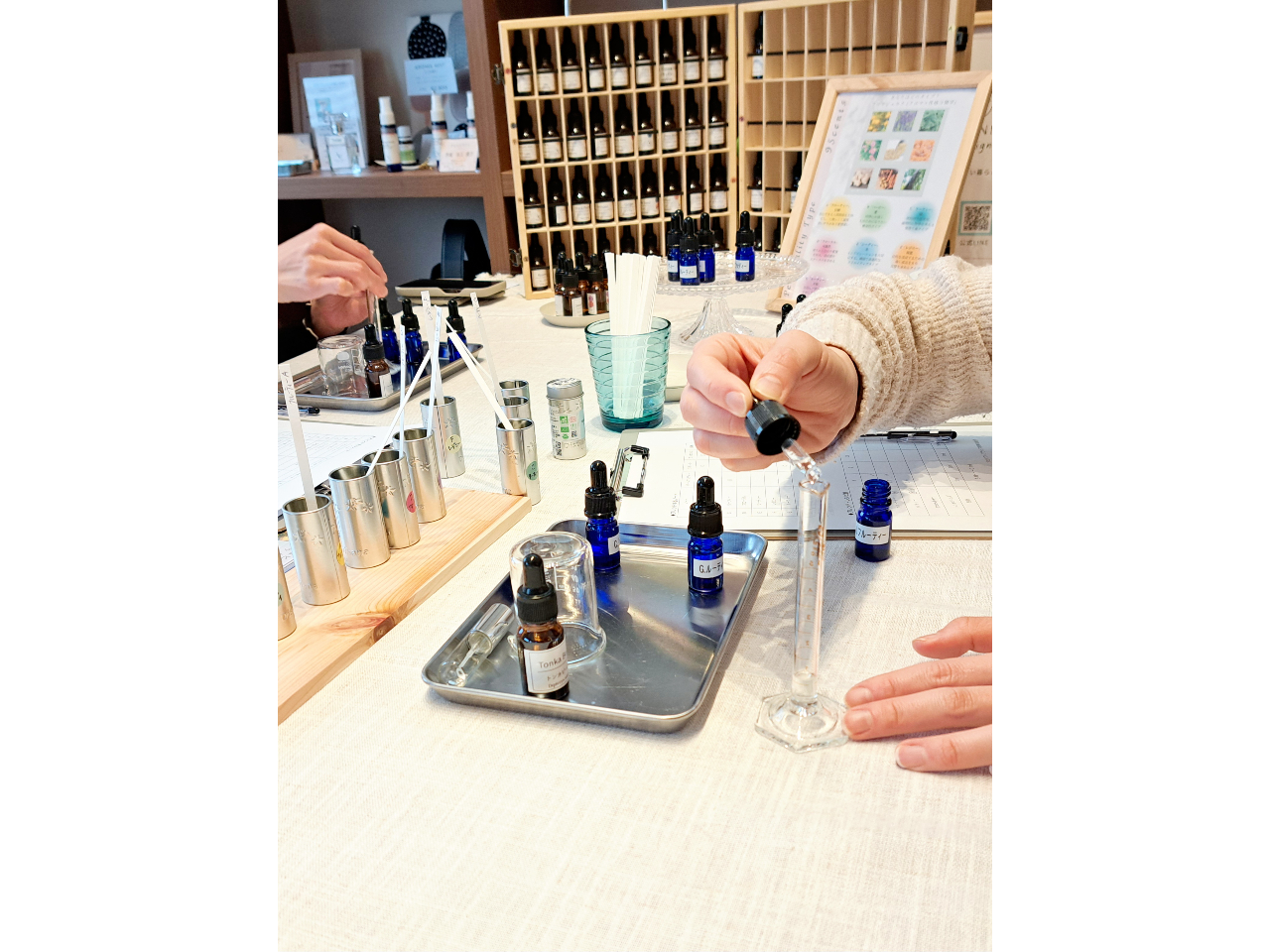 【宇都宮】パーソナルアロマフレグランス調香ワークショップ ~世界に1つ あなただ...