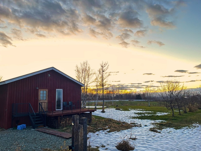 夕焼けに染まる大自然を見ることもできます