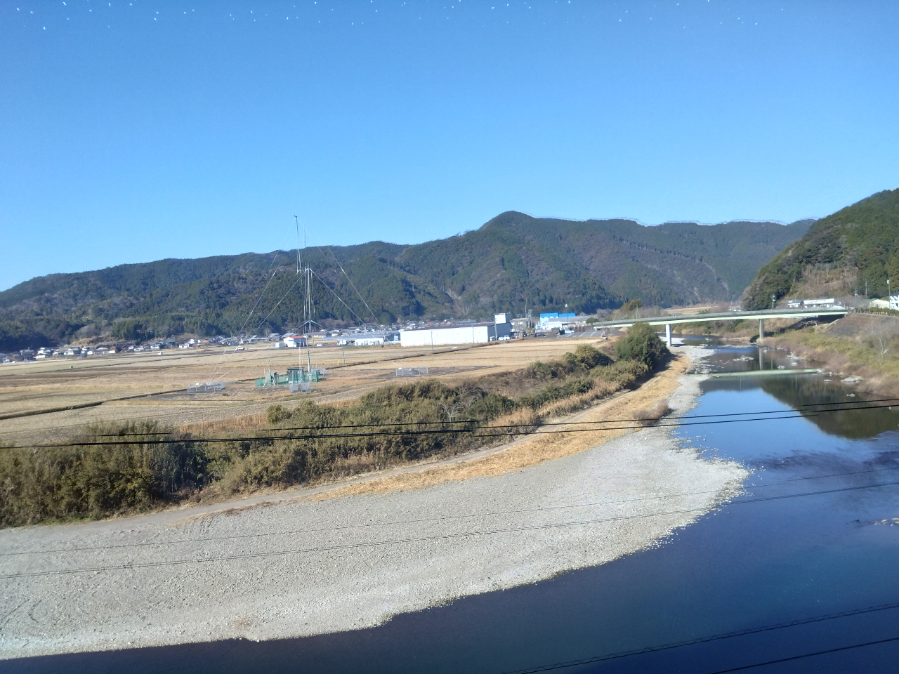 車窓からの景色