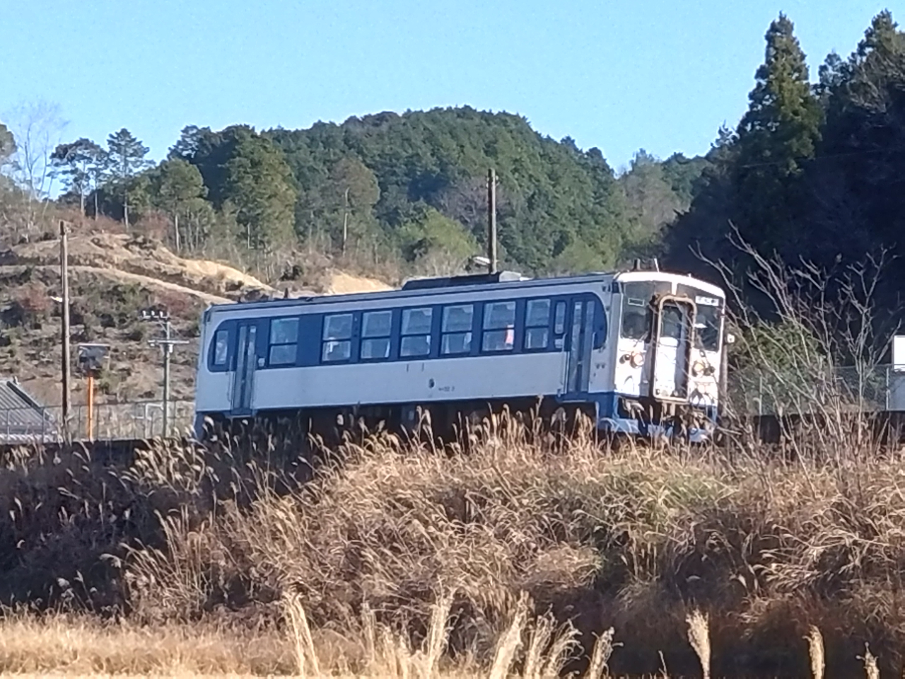 どんな列車に乗るかはお楽しみ