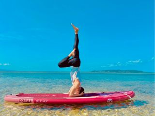 唯一無二の映えポーズ 揺れるボードの上で完成させよう! マットの上でやるより難易度MAX 記憶に残るポーズにチャレンジしよう!