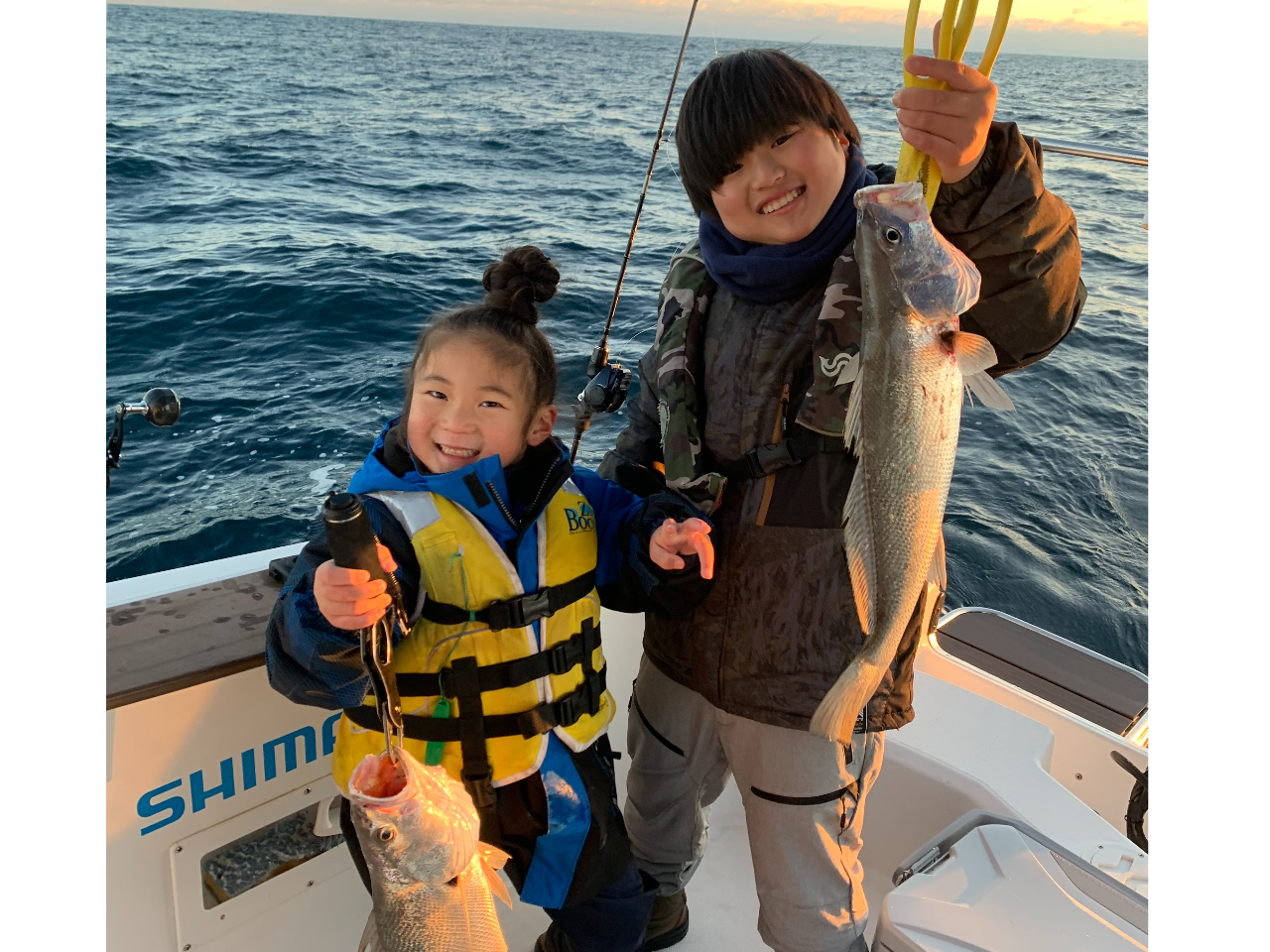 強いヒキにも負けず頑張って釣ることができました