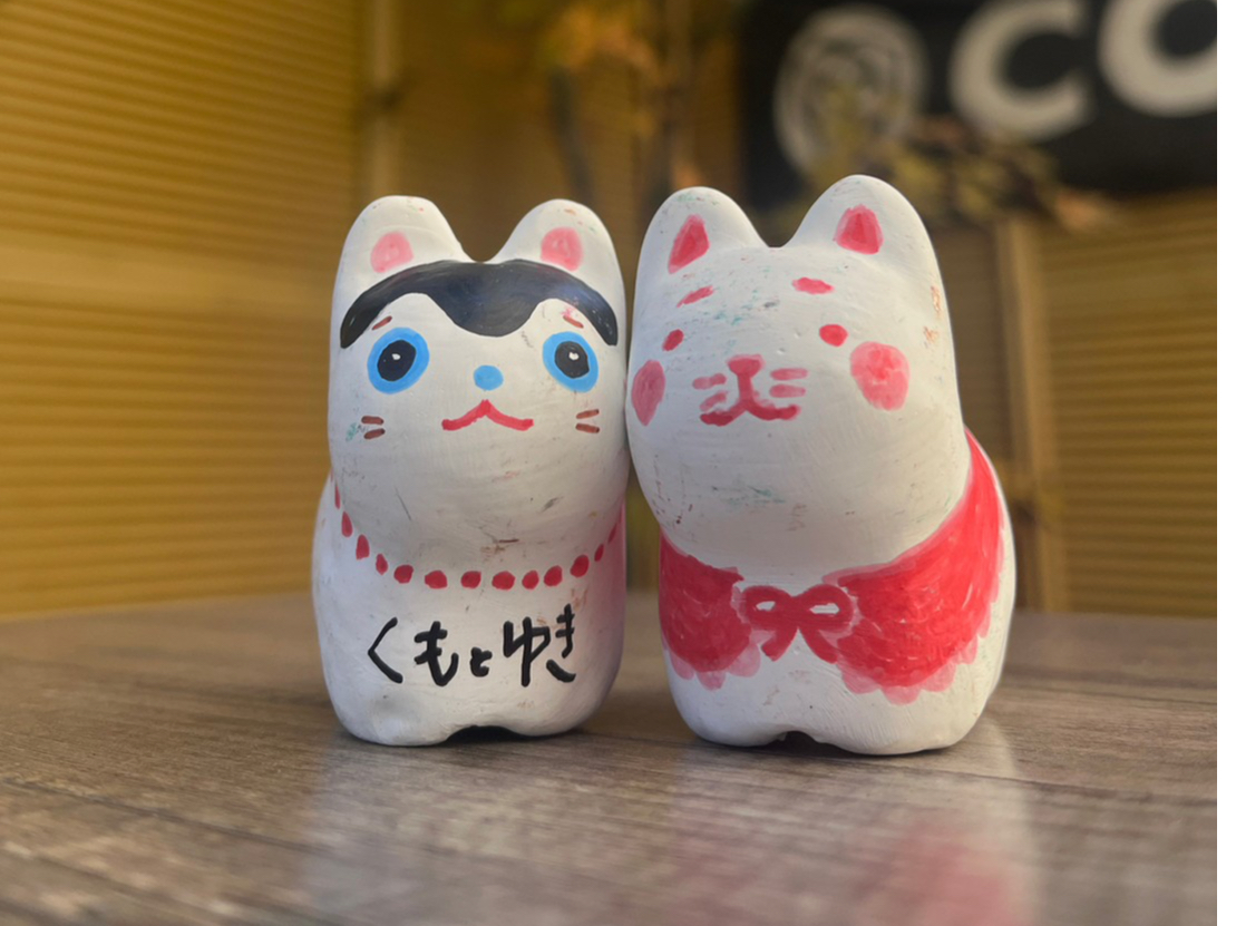 川越/和の絵付体験】江戸時代の蔵造りカフェで犬張子オリジナル