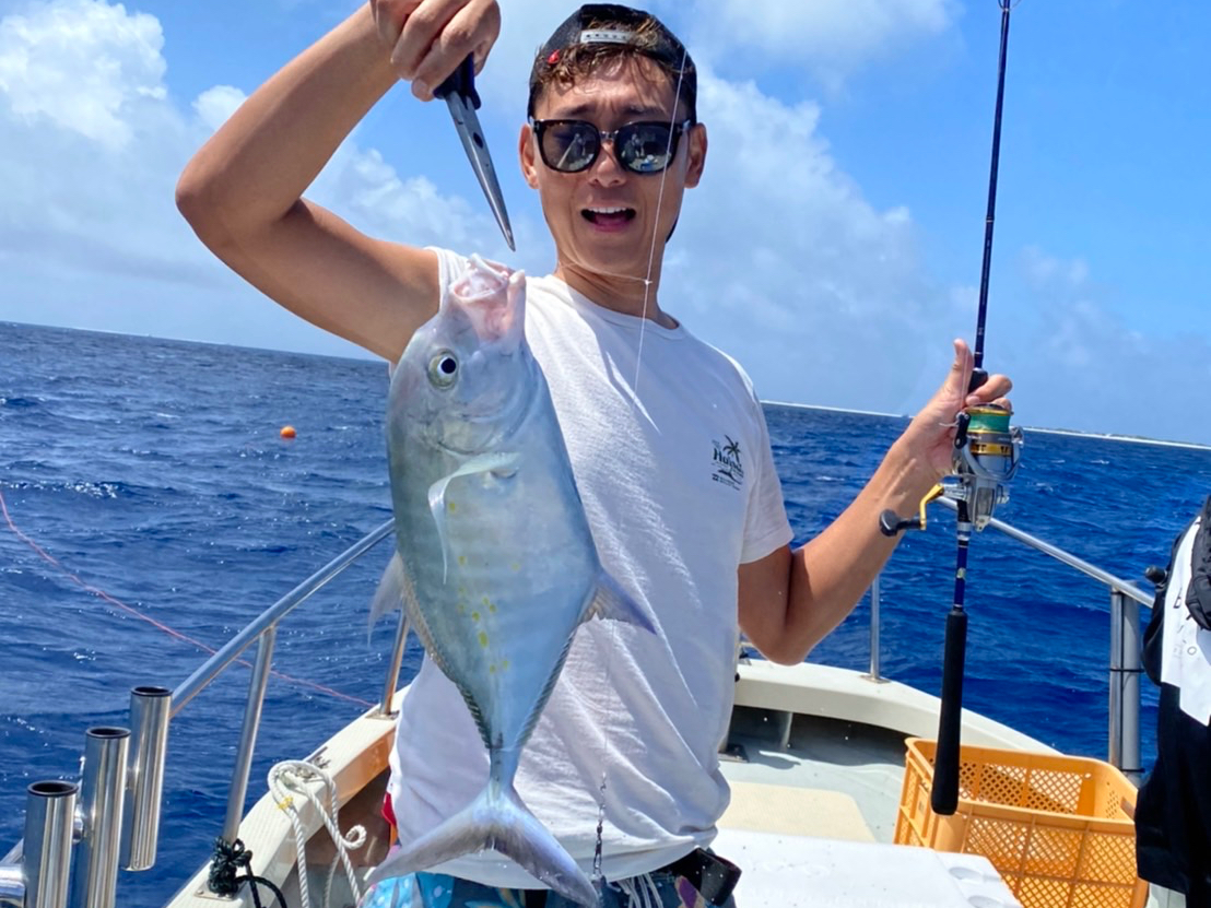 引きの強いガーラが釣れました!