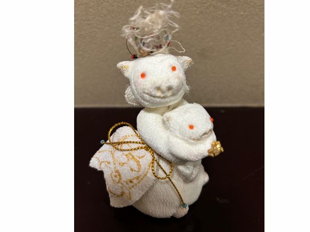 干支申!  石粉粘土で成形し、、、時間忘れて夢中になります〜