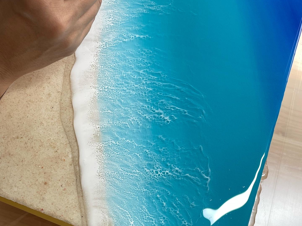 北海道岩見沢市【SNSで話題♪】オーシャンアート体験～女性