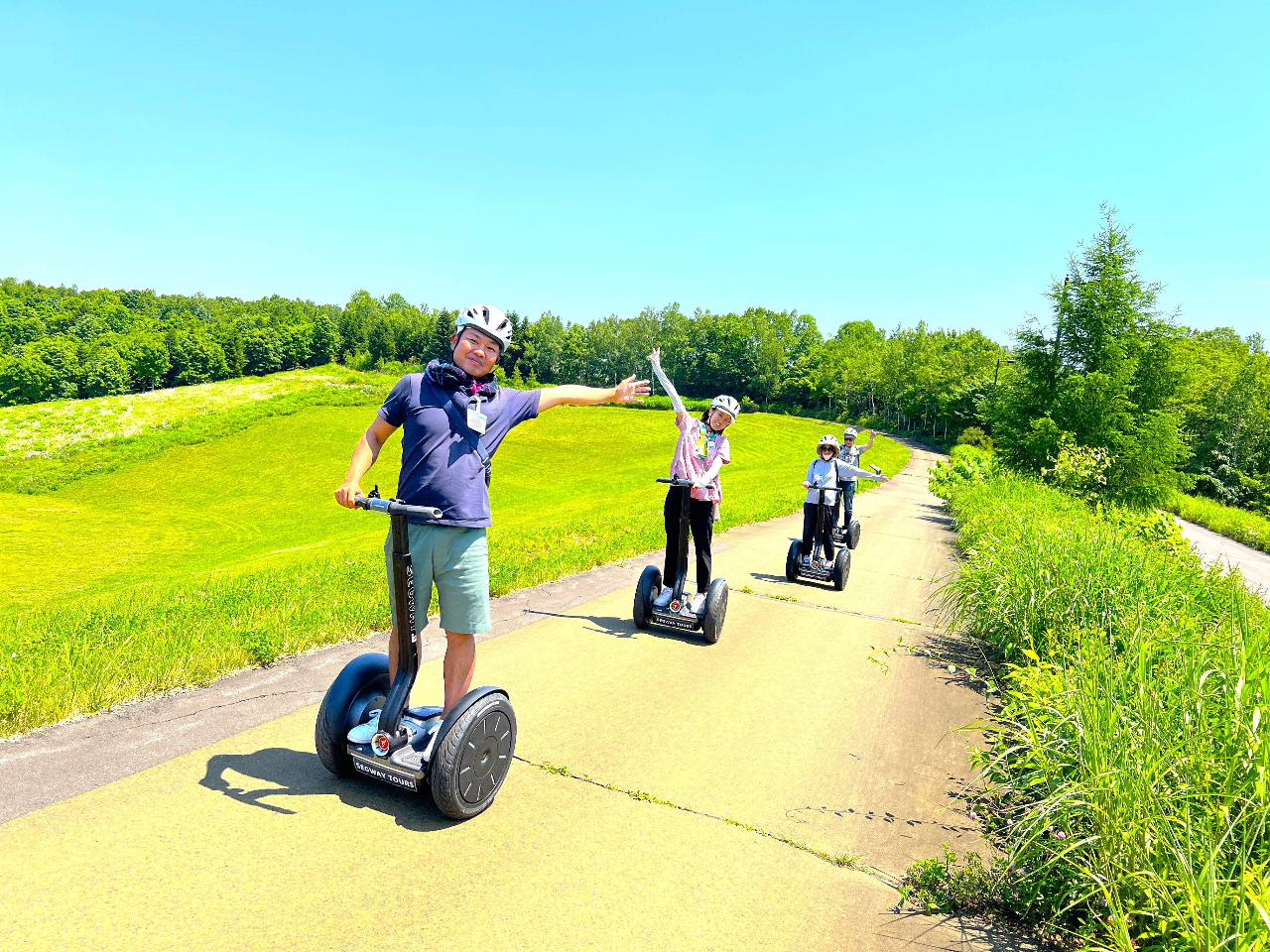 【じゃらんスペシャルウィーク】北海道唯一の広大な国営公園をセグウェイで!大自然・...
