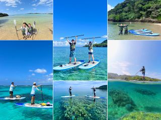 【1組様貸切/3時間/ SUPツアー】南の島でSUP体験!透明度抜群な海でたっぷり遊ぼう!