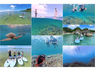 【1組様貸切/半日SUP&シュノーケリングツアー】石垣島の海を半日で満喫!トロピカルSUP&シュノーケリング!