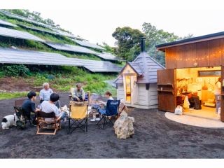 《BBQの様子》お好きな食材をお持ち込みいただき、BBQも出来ます