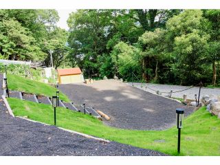 サイト3 ペットNGのサイトです。 シャワー棟やバレルサウナが近く、開放感があります。