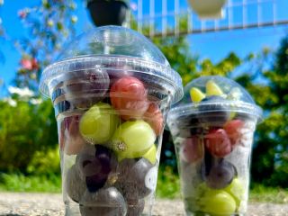 ぶどう粒カップ付きプラン!