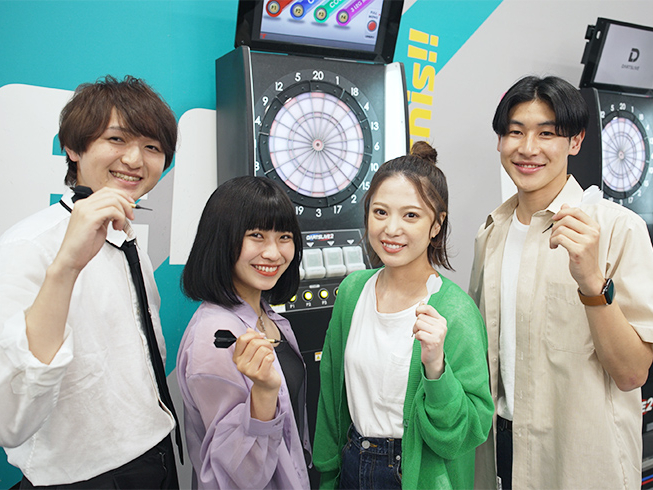 学生のみんなで集合!