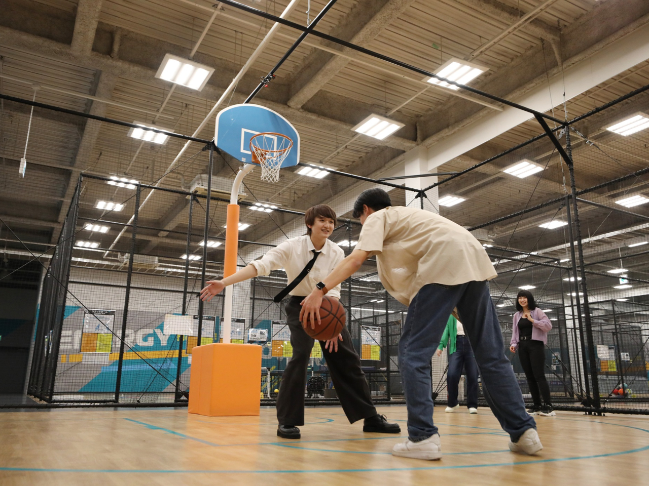 【JOYPOLIS SPORTS】みんなでワイワイバスケットボール!