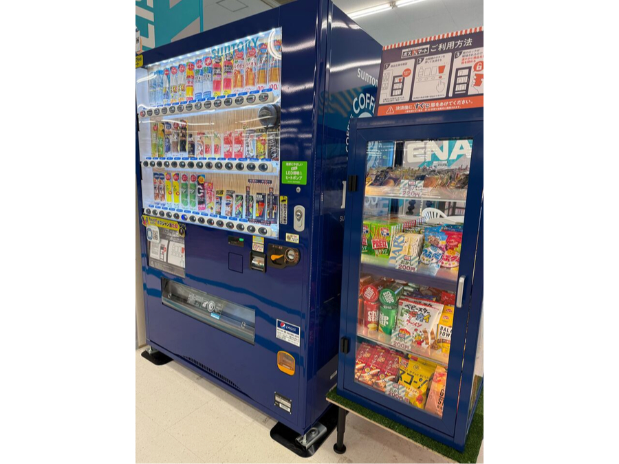 【JOYPOLIS SPORTS】軽食自販機あり!スポーツの合間に休憩ができます!