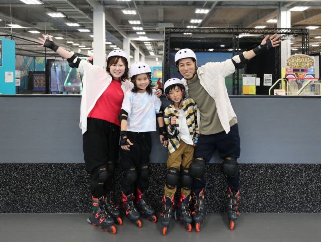 【JOYPOLIS SPORTS】マルチリンク スケートやボードでリンクを駆け巡ろう!