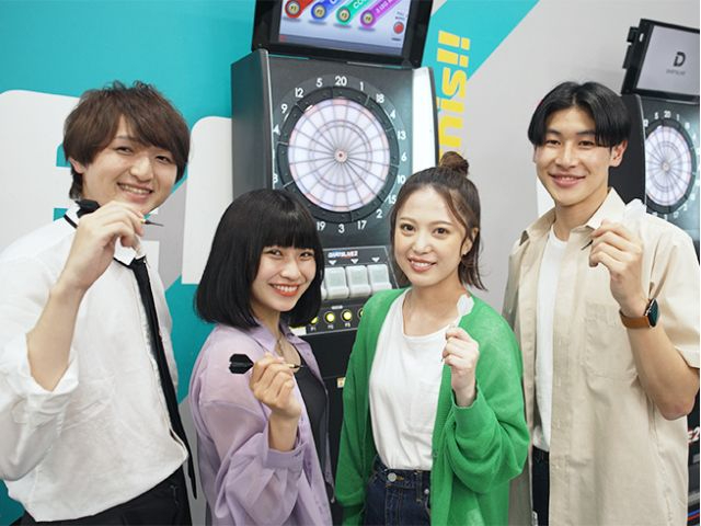【JOYPOLIS SPORTS】みんなでダーツ!