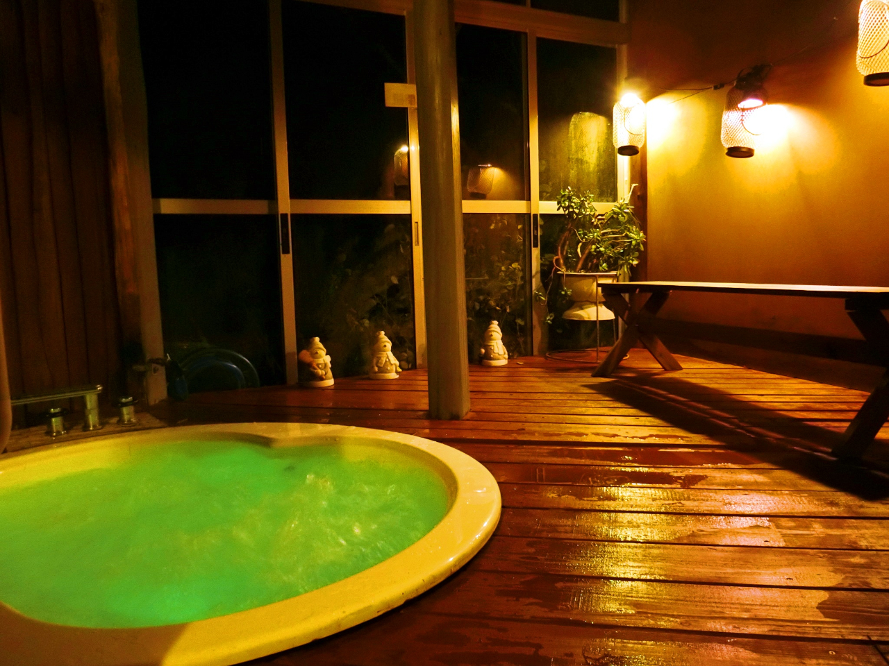 ジャグジー風呂時間制限有り