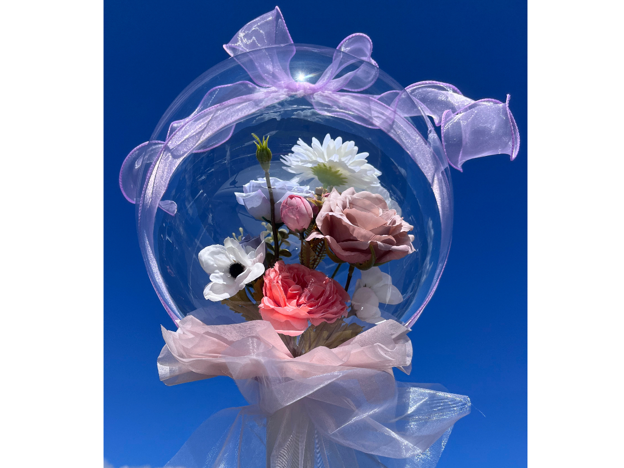 【北海道 北見市】Mサイズ♪韓国で大人気!フラワーバルーン~プレゼントにも最適♪...