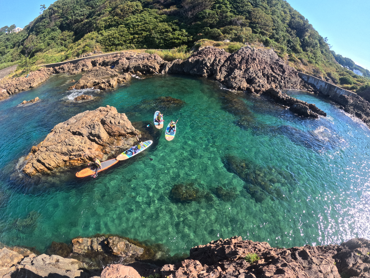 【 真夏の福井×SUP体験 】\NEW OPEN/透明度抜群の海をSUPでクルー...