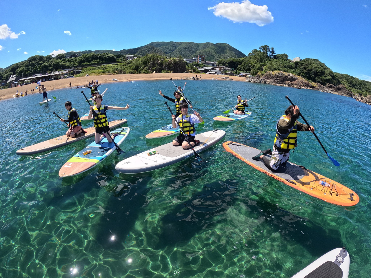 初夏を満喫( ・∇・)【 福井×SUP体験 】\コスパ最強/今年の夏こそSUPデ...