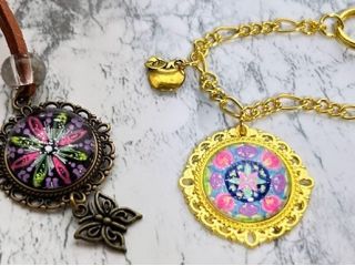 曼荼羅アクセサリー♪