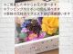 ブルーやイエロー。いろんなお花の中から選べます