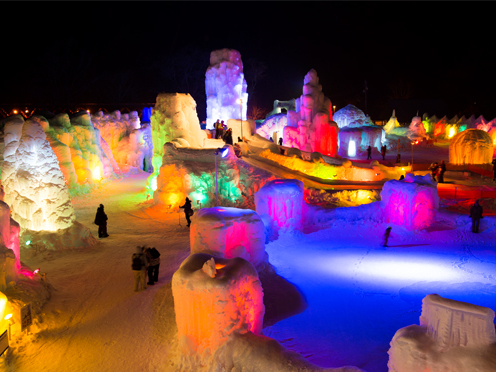 支笏湖氷濤まつり