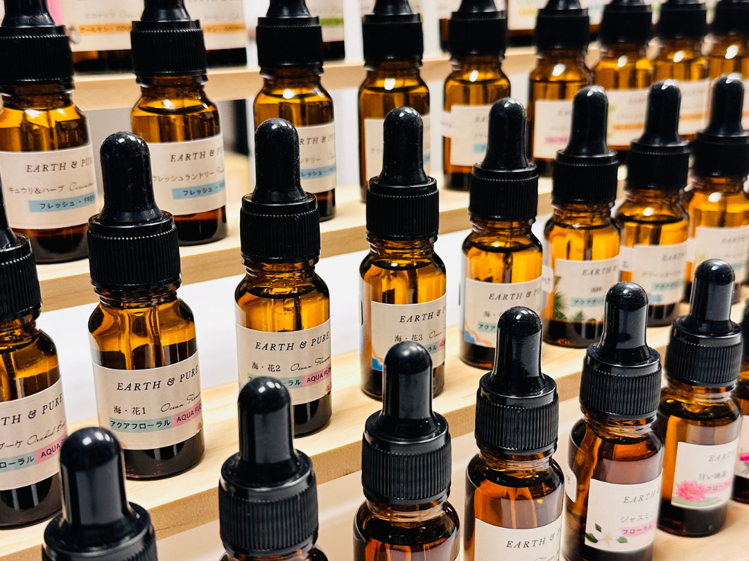 プラン@約40種類のオリジナルブレンド香料から選んで調香