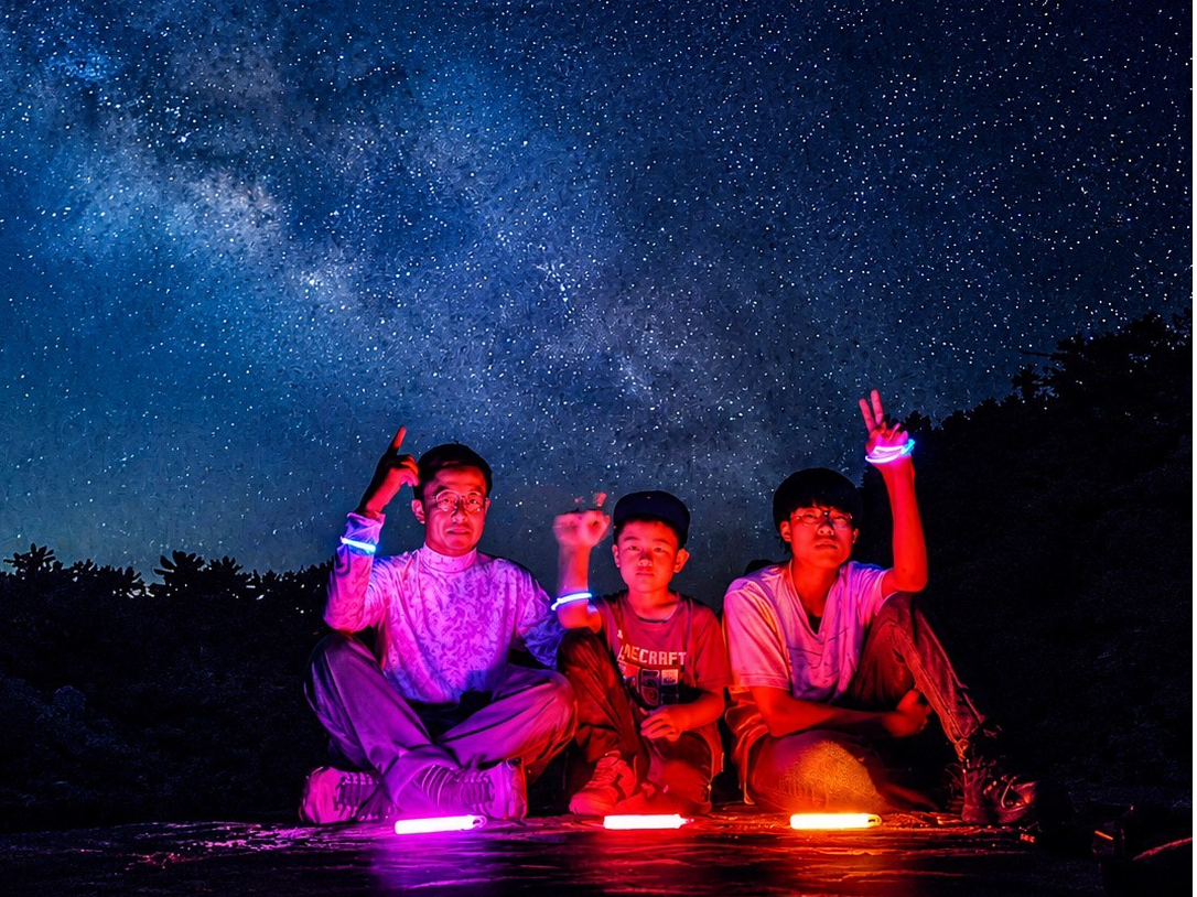 宮古島No.1最強ライト装備でヤシガニ探しジャングルナイトツアー】星空