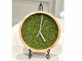 人気のモス時計!時間を見る度に癒されます・・・どこにも売ってないモス時計はご自宅、結婚祝い、新築祝いにも喜んで頂けます