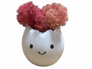 モスをハート型にアレンジされたお客様