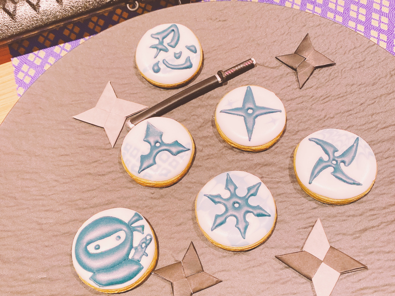 忍者好き集まれ!忍者・手裏剣×和柄アイシング♪