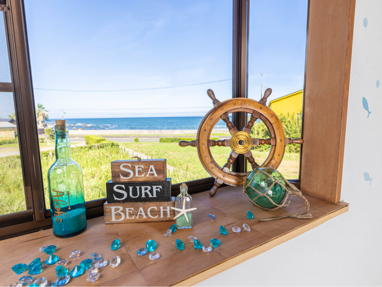 【お得なじゃらん限定プラン!】海まで10秒!オーシャンビューで心満たす1棟貸し切...