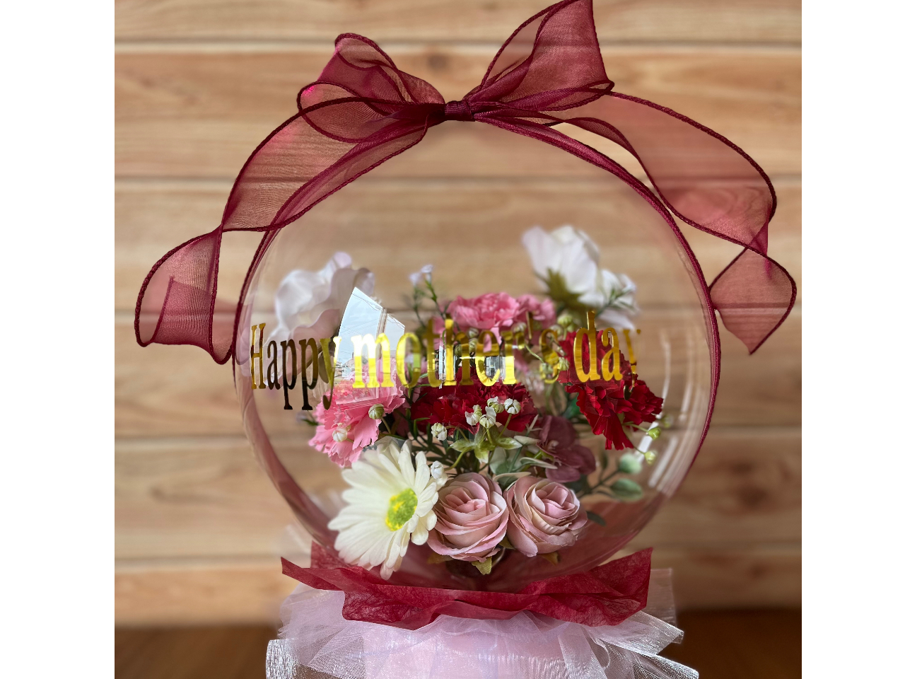 早期予約限定プラン【北海道 帯広市】Sサイズ♪韓国で大人気!フラワーバルーン~プ...