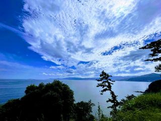 晴れた日には、初島・大島まで眺められます◎