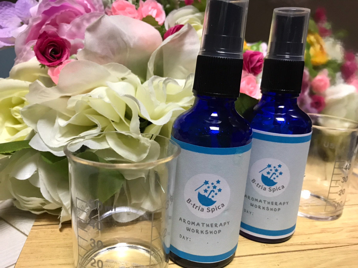 【香りの魔法瓶を手作り!自分好みの香りでお部屋も心もリフレッシュ♪】アロマスプレ...