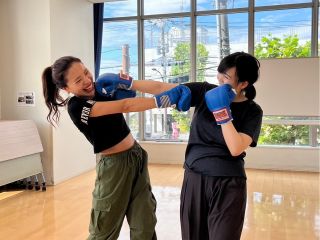 みんなで楽しくキックボクシング♪